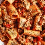 Paccheri Pasta with Sausage